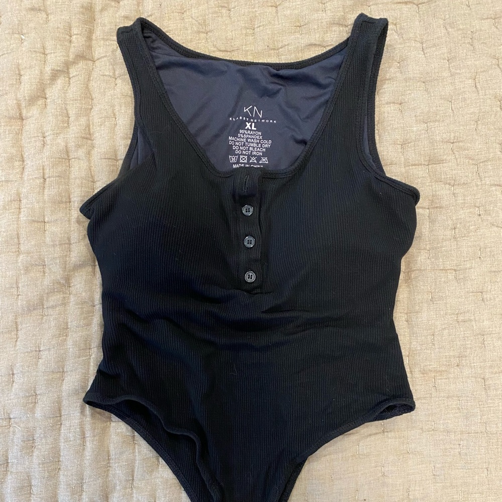 Klassy Wear Henley Bramisuit Padded Top, Klassy Network